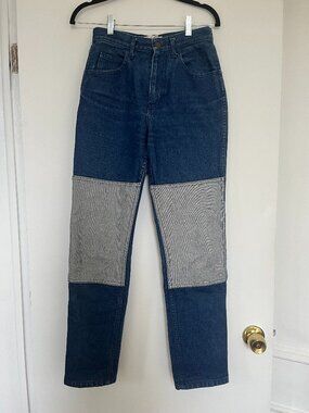 Carleen two-tone jeans